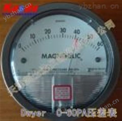 美國德威爾dwyer2000-60pascals差壓表/MAGNEHELIC壓差表 高溫壓力傳感器